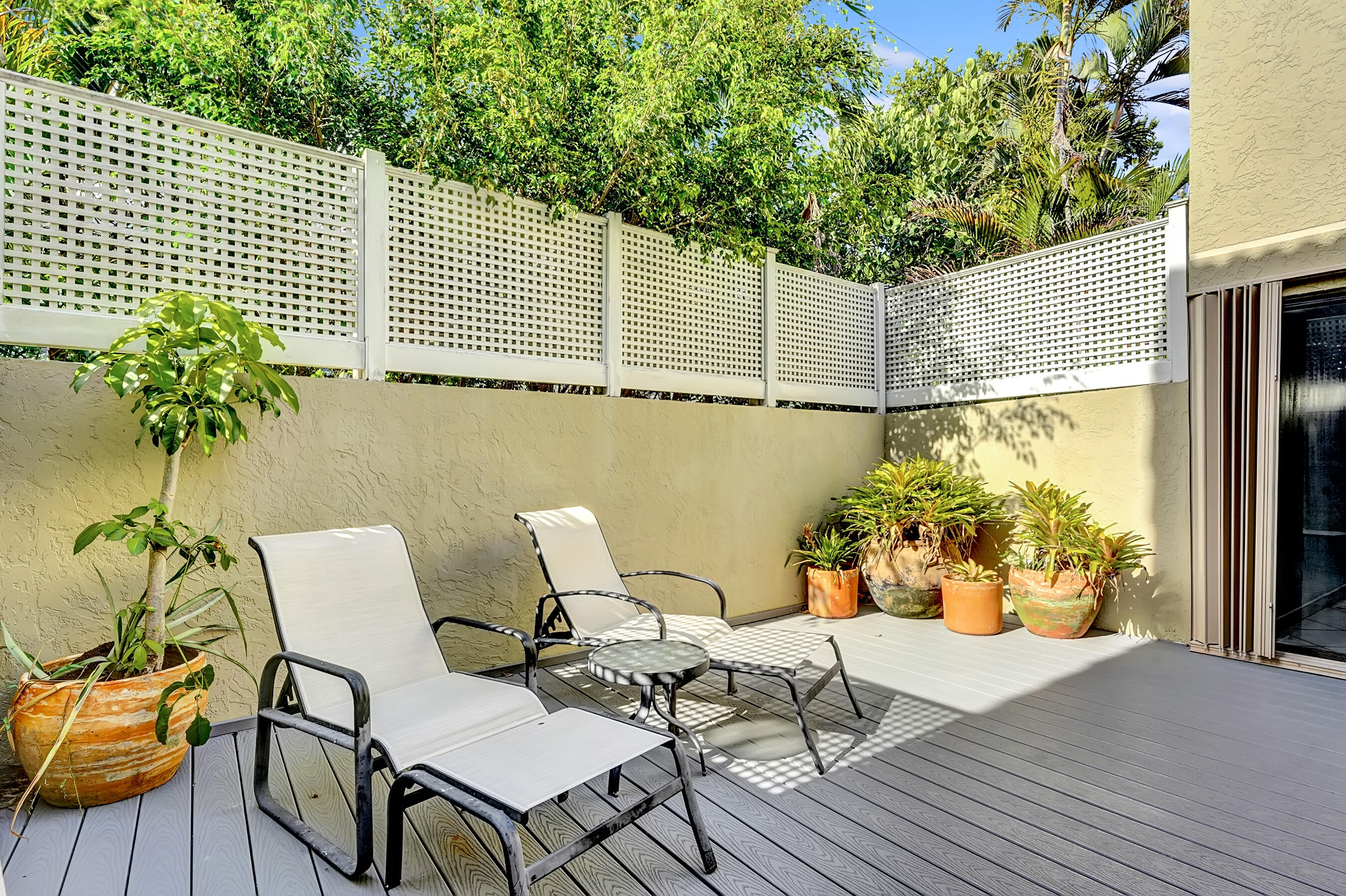 6550 North Ocean Boulevard, Unit 12 Ocean Ridge, FL 33435 - Photo 11 of 39 Open air patio