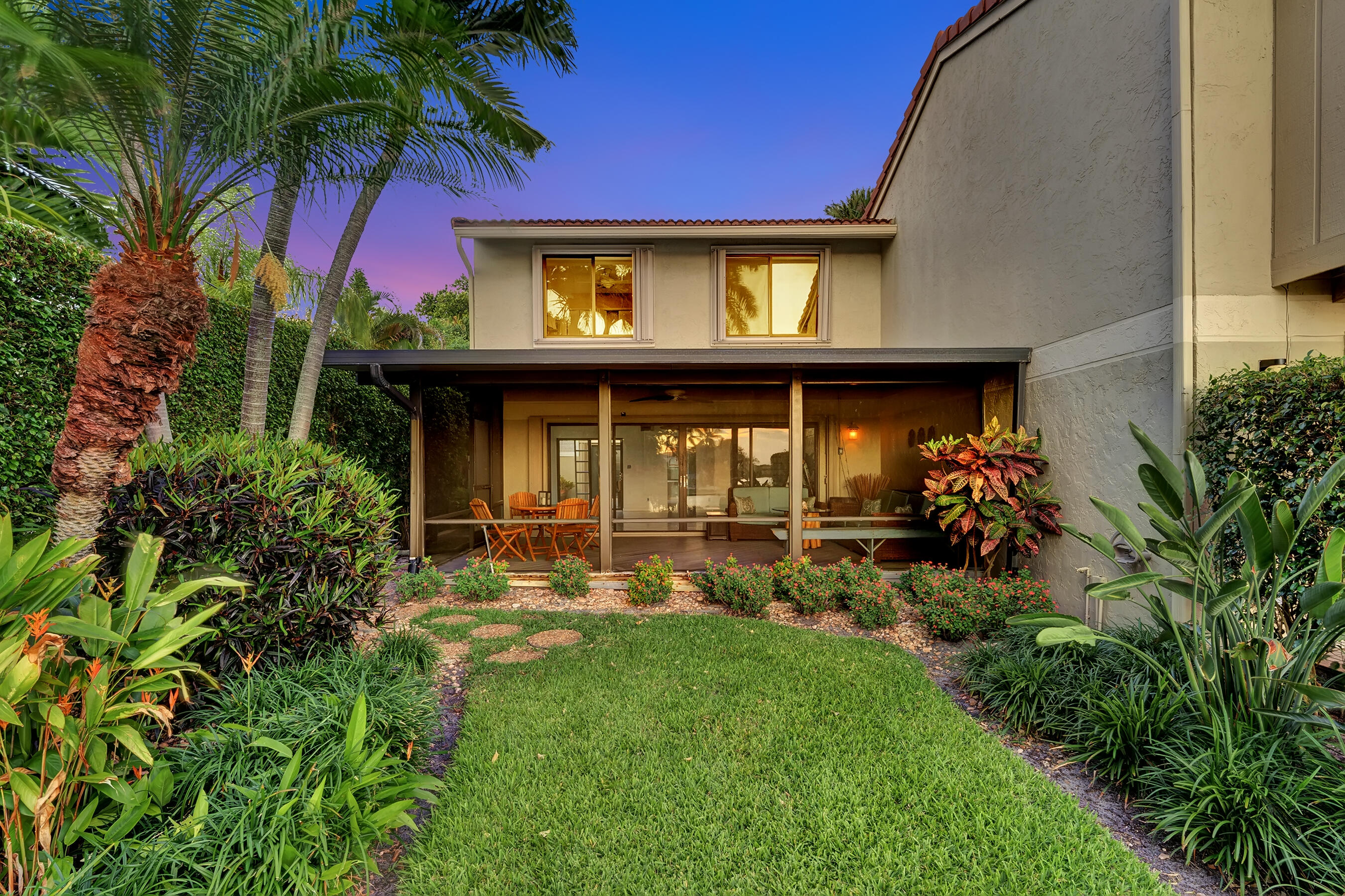 6550 North Ocean Boulevard, Unit 12 Ocean Ridge, FL 33435 - Photo 33 of 39 Evening on the Patio