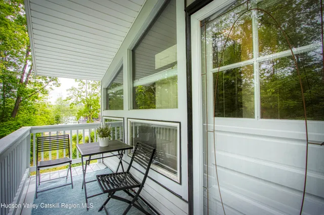 a view of chair in the balcony