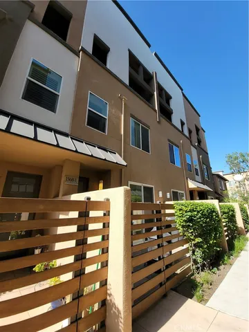 a front view of a building with street