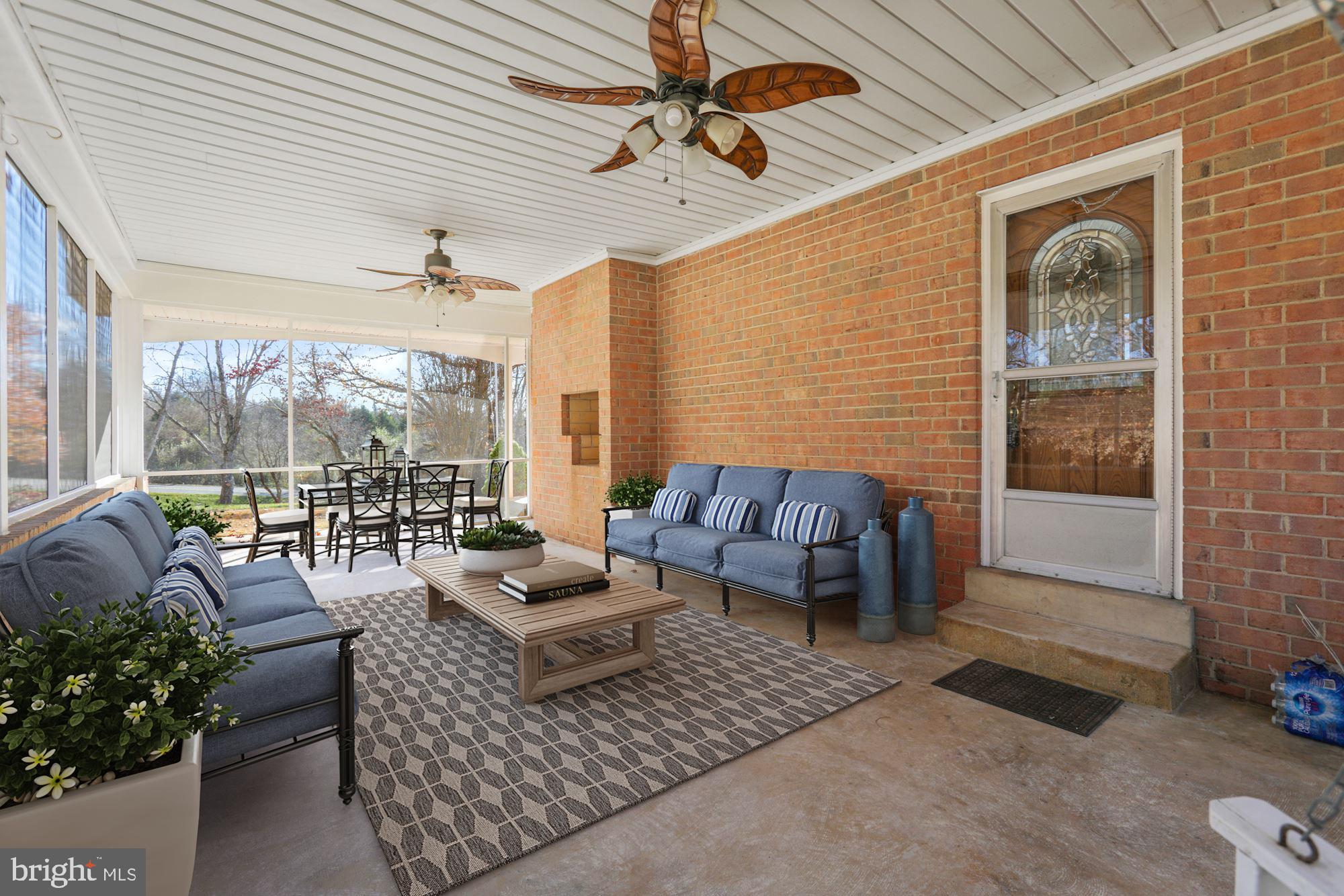 6344 Sumerduck Road Remington, VA 22734 - Photo 33 of 34 Screened in Porch