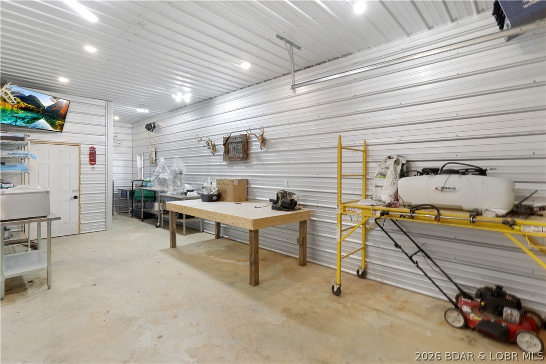 118 Uncle Dee Road Brumley, MO 65017 - Photo 42 of 57 This is the butcher shop and walk in cooler.