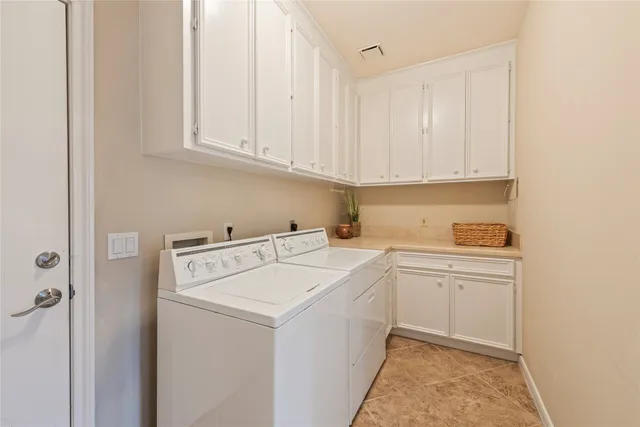 a room with a window and a table