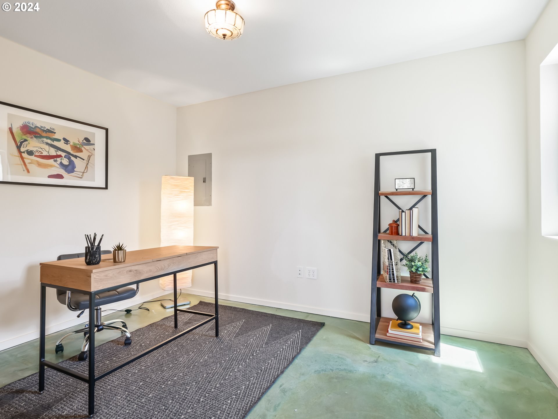 2021 Southeast Clinton Street, Unit 201 Portland, OR 97202 - Photo 14 of 35 a view of a workspace with furniture