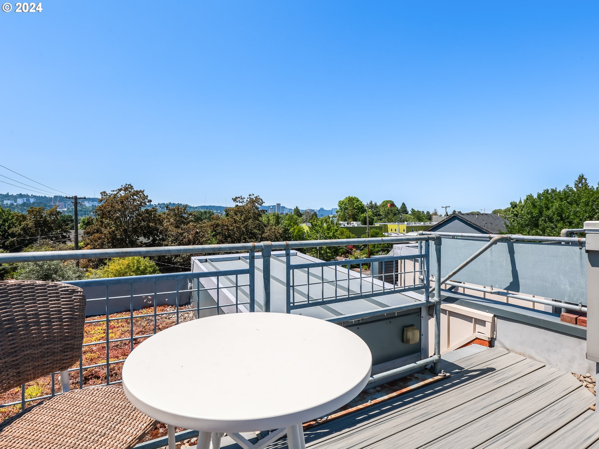 2021 Southeast Clinton Street, Unit 201 Portland, OR 97202 - Photo 28 of 35 swimming pool view with a seating space