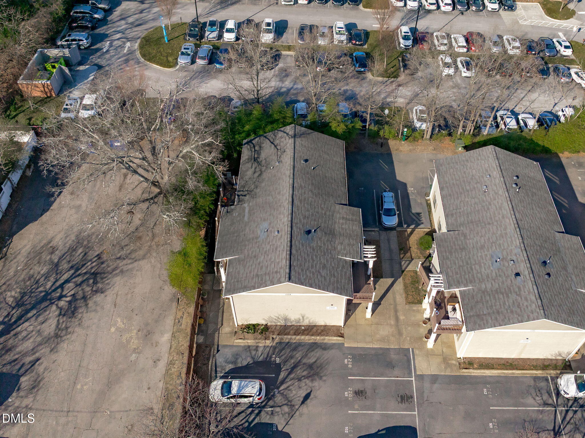 2208 Stafford Avenue Raleigh, NC 27607 - Photo 20 of 30 an aerial view of a house with a yard