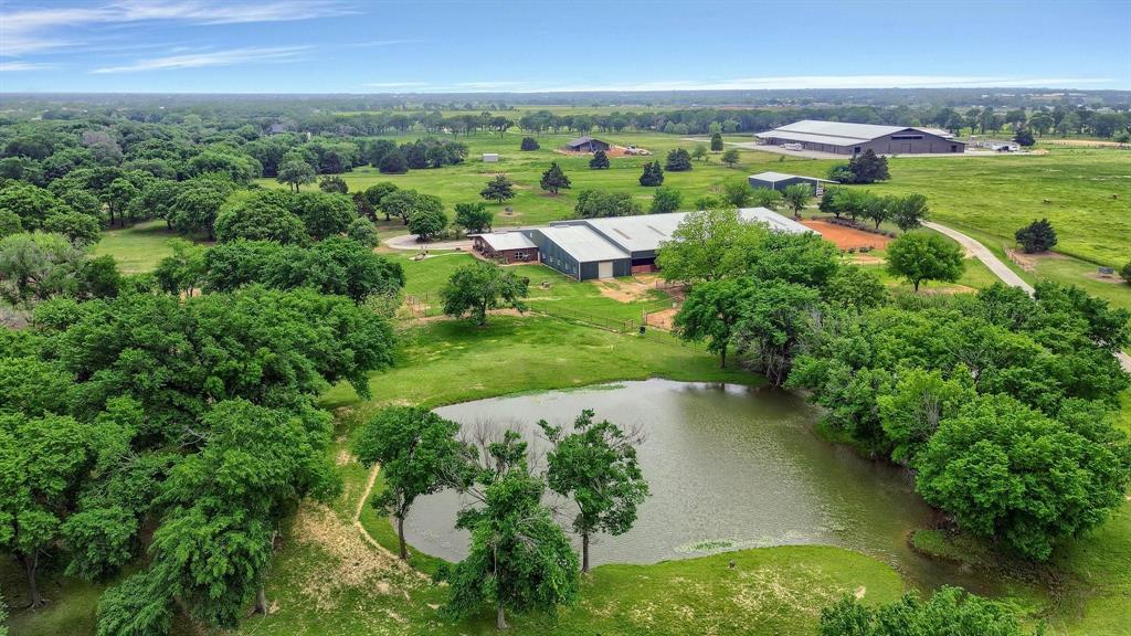 10898 Friendship Road Pilot Point, TX 76258 - Photo 15 of 24 Aerial view of a nearby body of water