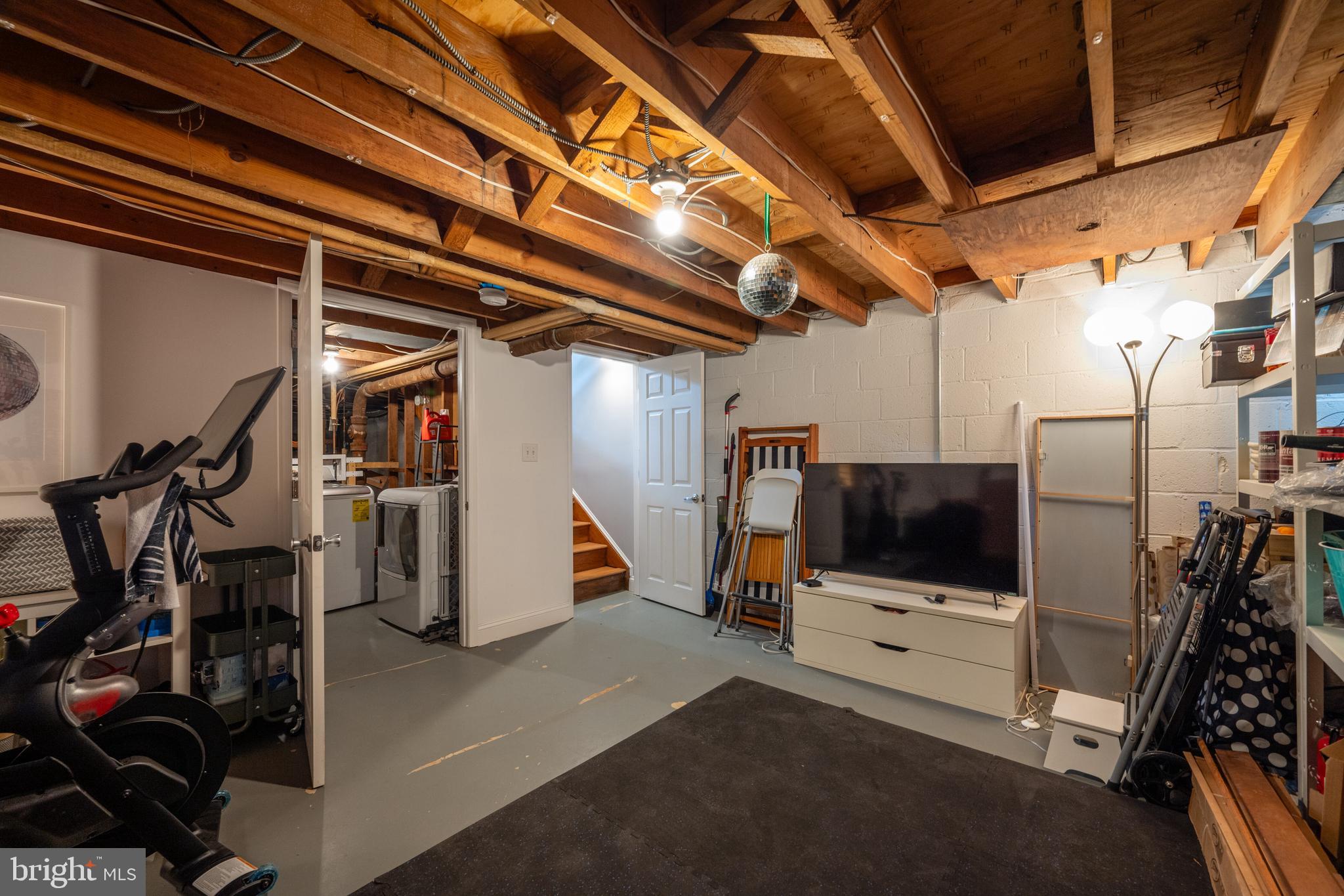 352 N Street Southwest Washington, DC 20024 - Photo 29 of 57 a view of a room with gym equipment