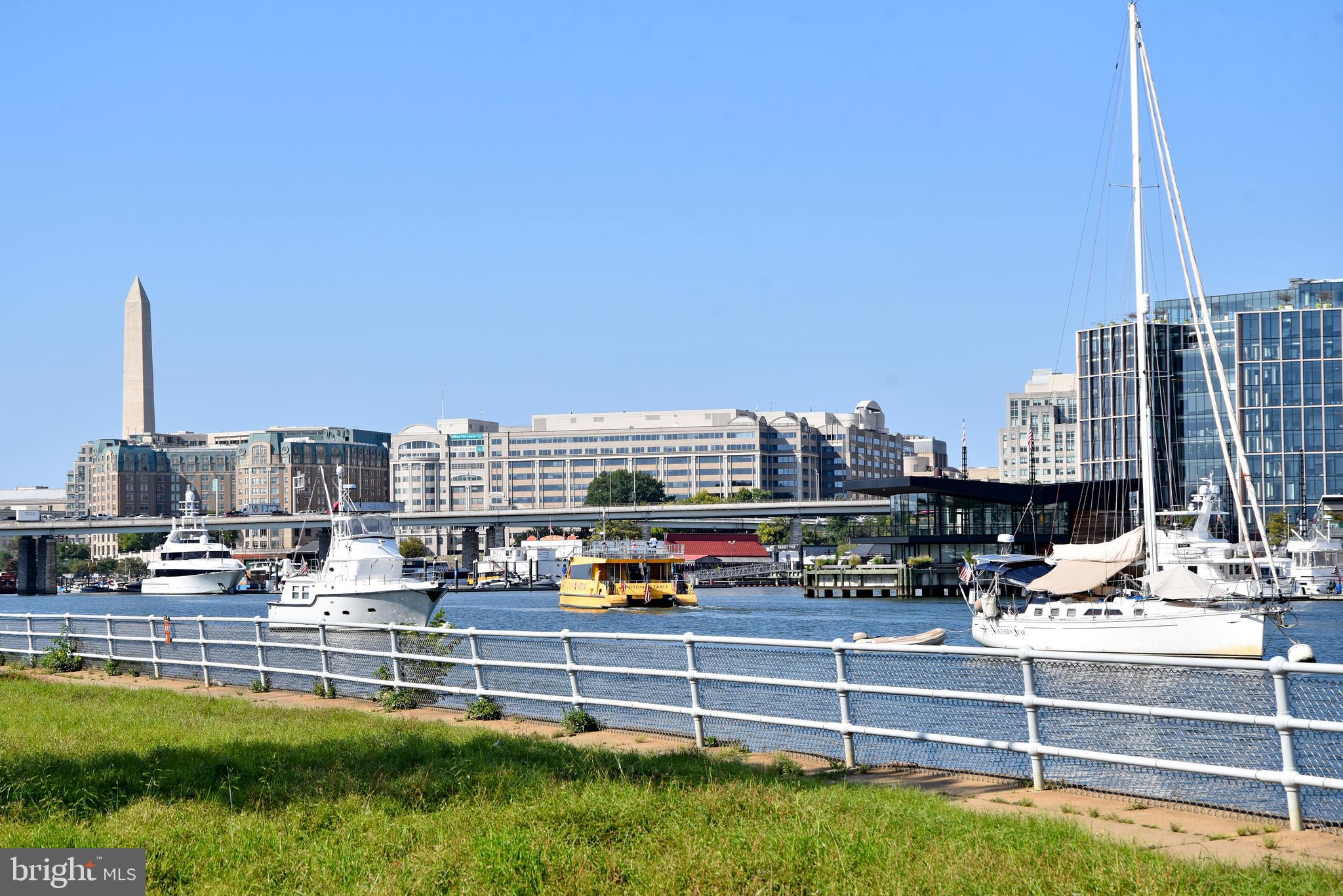 352 N Street Southwest Washington, DC 20024 - Photo 50 of 57 a view of ocean with tall buildings