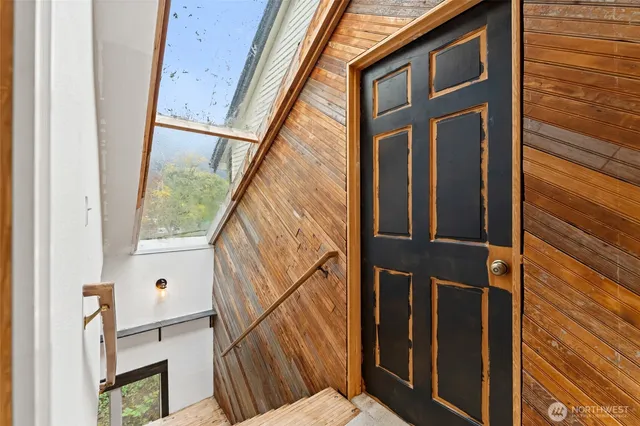 a view of front door