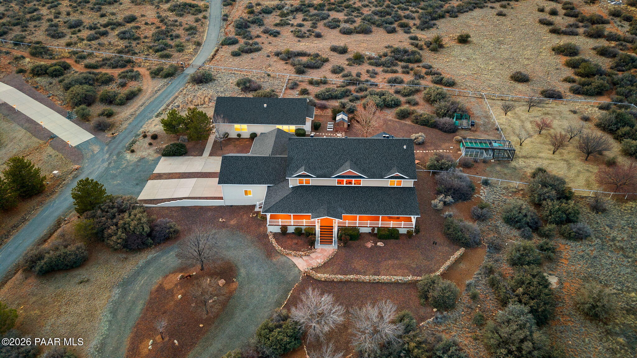 8760 North Prescott Ridge Road Prescott Valley, AZ 86315 - Photo 2 of 84 8-Aerial