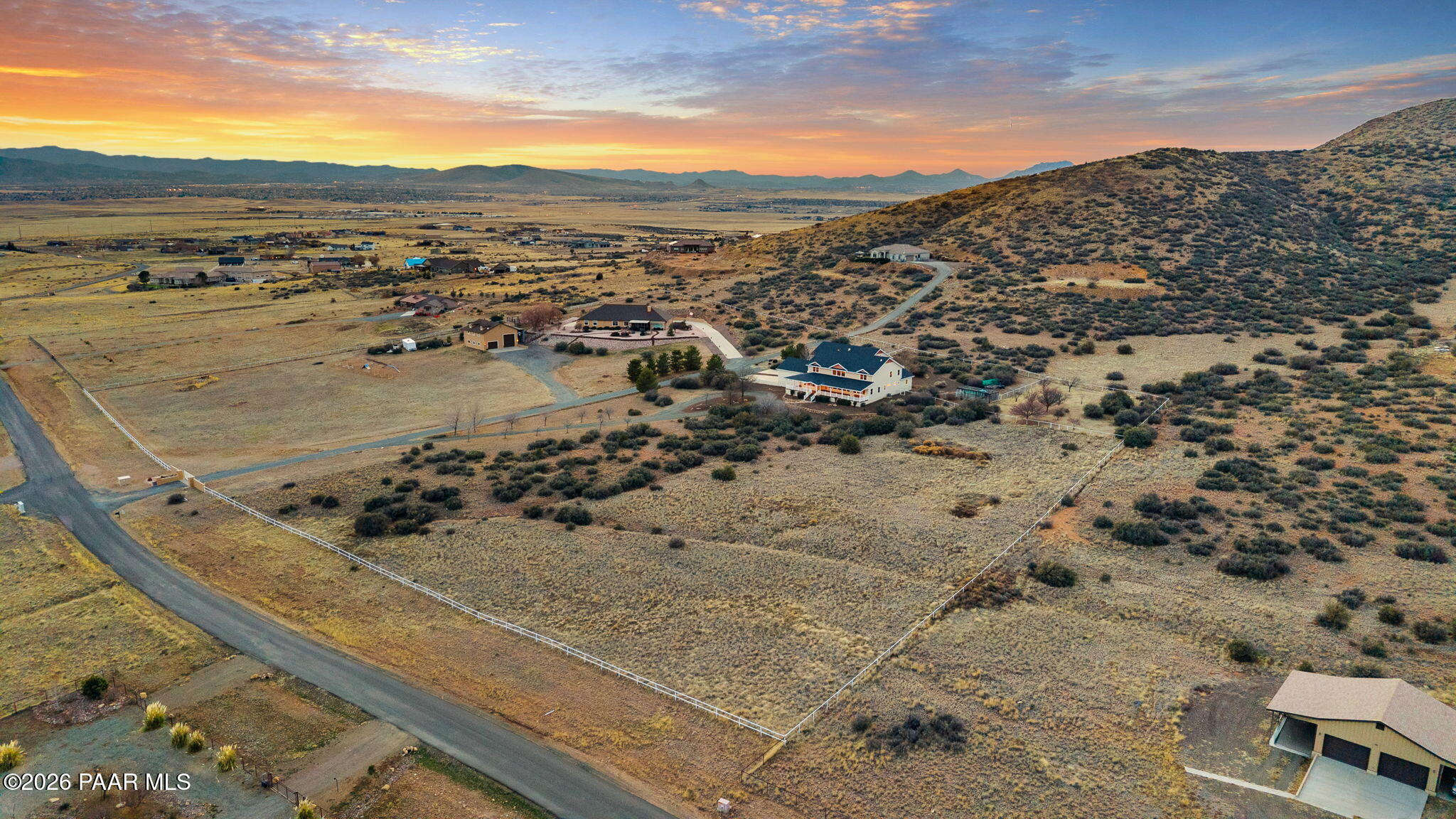 8760 North Prescott Ridge Road Prescott Valley, AZ 86315 - Photo 80 of 84 3-Aerial Front (3)