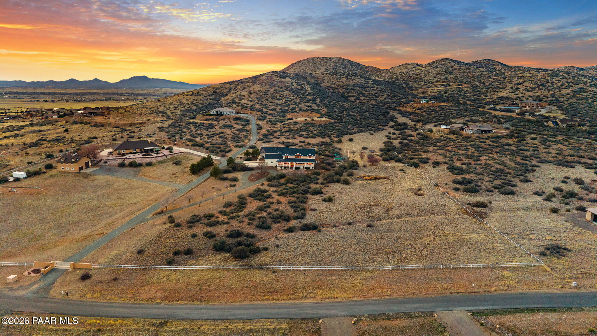 8760 North Prescott Ridge Road Prescott Valley, AZ 86315 - Photo 82 of 84 5-Aerial Front (1)
