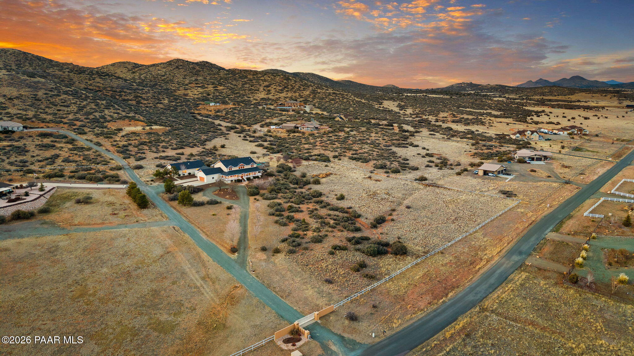 8760 North Prescott Ridge Road Prescott Valley, AZ 86315 - Photo 84 of 84 7-Aerial Front (2)