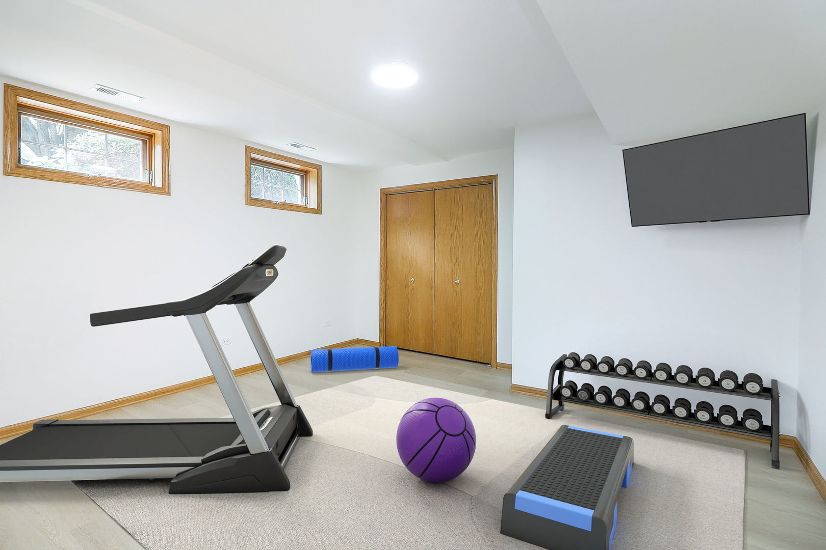 1249 Cronin Court Lemont, IL 60439 - Photo 31 of 40 a room with gym equipment