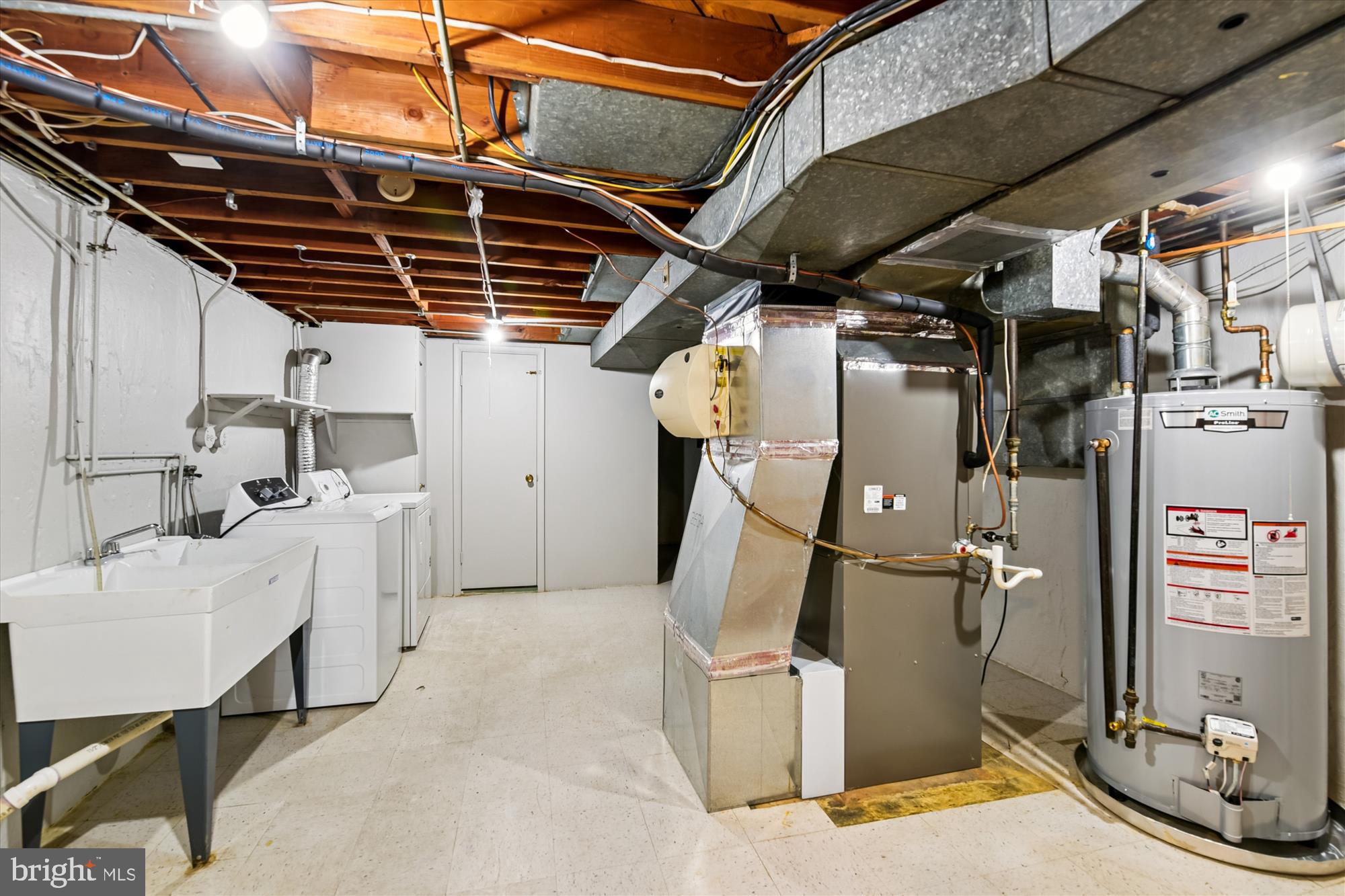 3309 Olympia Avenue Baltimore, MD 21215 - Photo 35 of 41 a utility room with dryer and washer