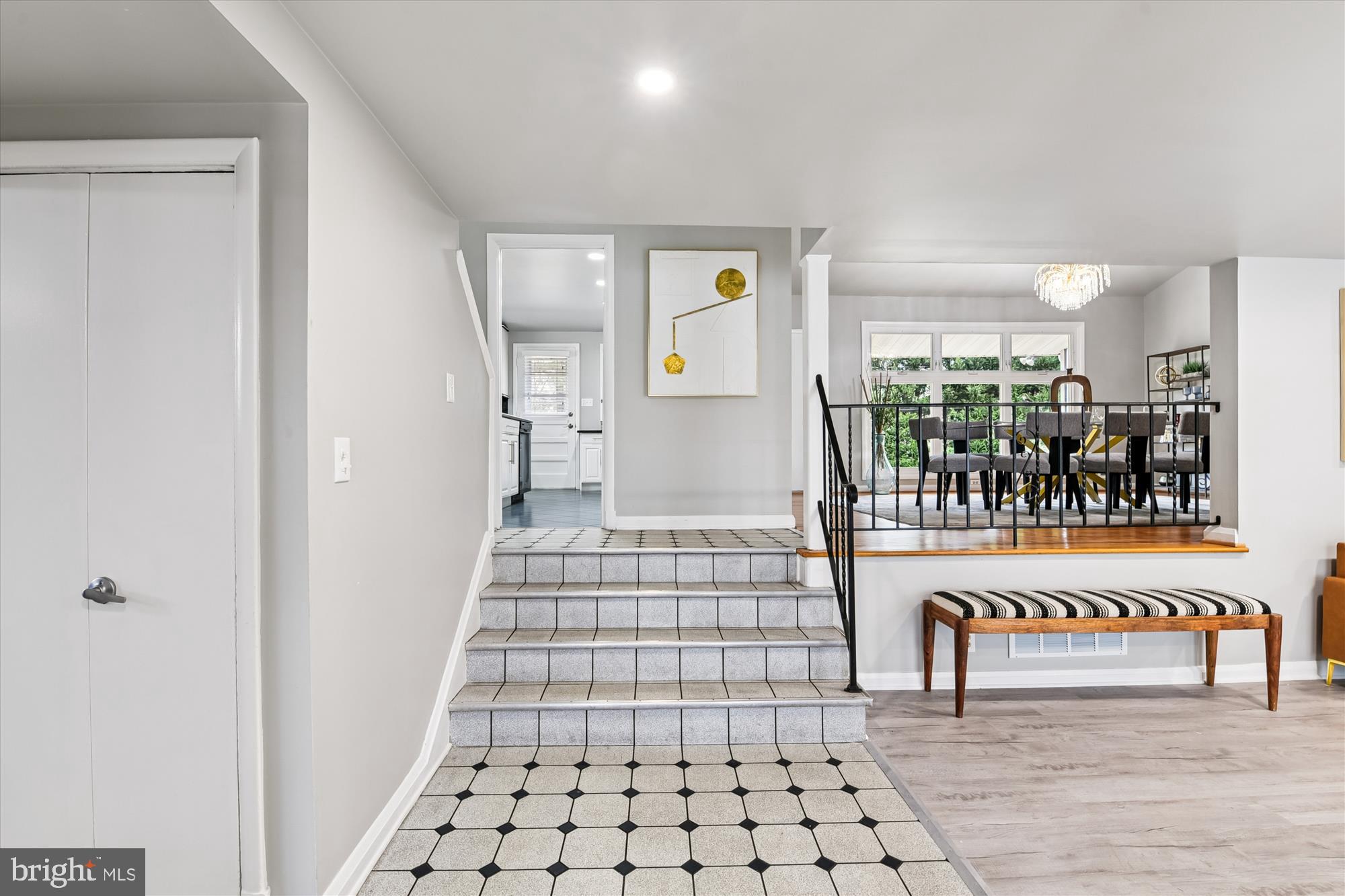 3309 Olympia Avenue Baltimore, MD 21215 - Photo 5 of 41 a view of an entryway with dining area