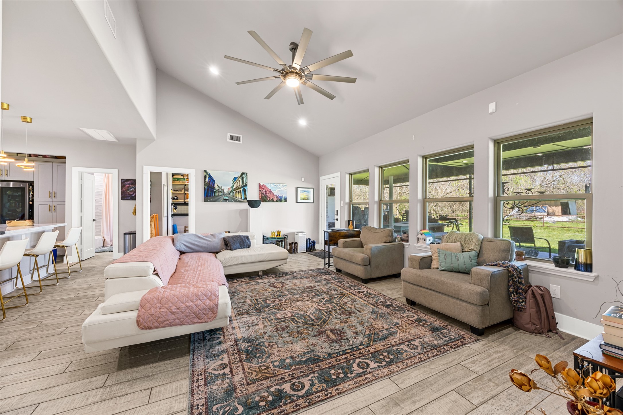 4425 Fuqua Street Houston, TX 77047 - Photo 16 of 49 a living room with furniture and a large window