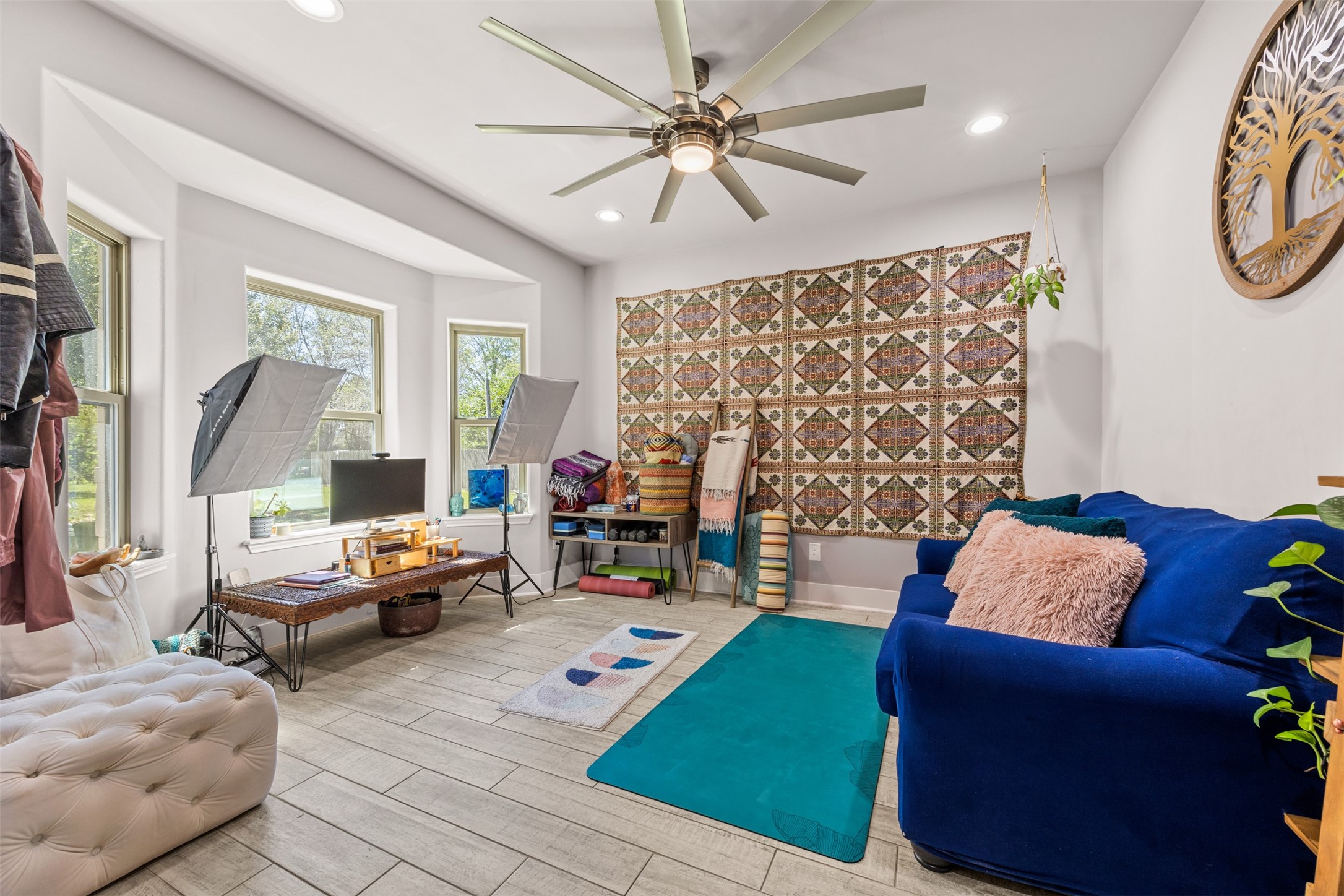4425 Fuqua Street Houston, TX 77047 - Photo 7 of 49 a living room with furniture and a large window