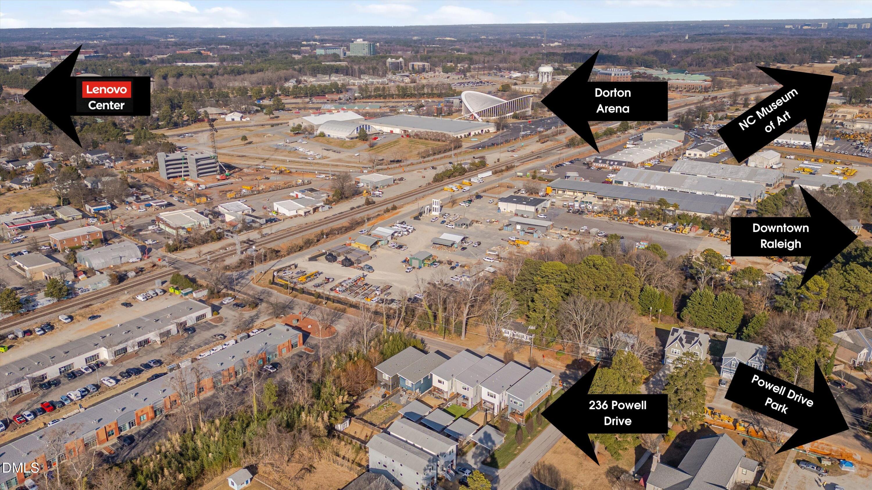 236 Powell Drive Raleigh, NC 27606 - Photo 44 of 52 PointsofInterest