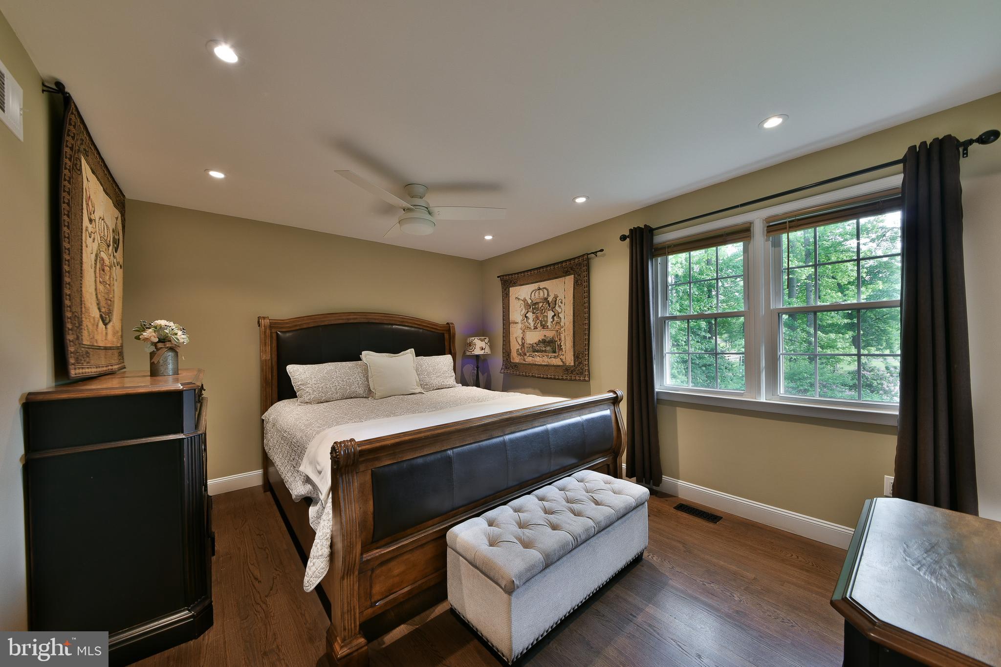 192 Bull Run Road Ewing, NJ 08638 - Photo 17 of 46 a bedroom with a bed and a window