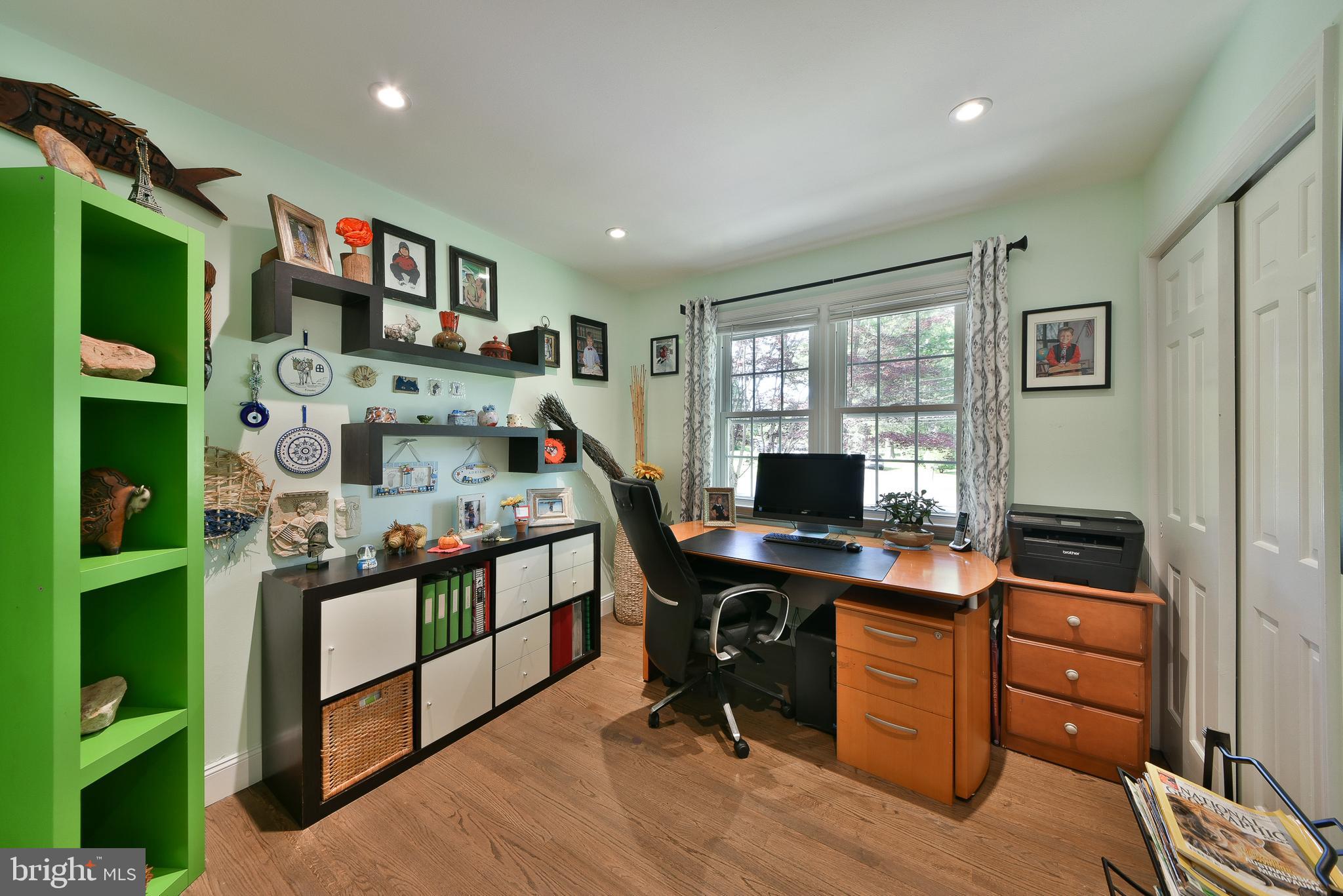 192 Bull Run Road Ewing, NJ 08638 - Photo 24 of 46 a view of a workspace with furniture and a window