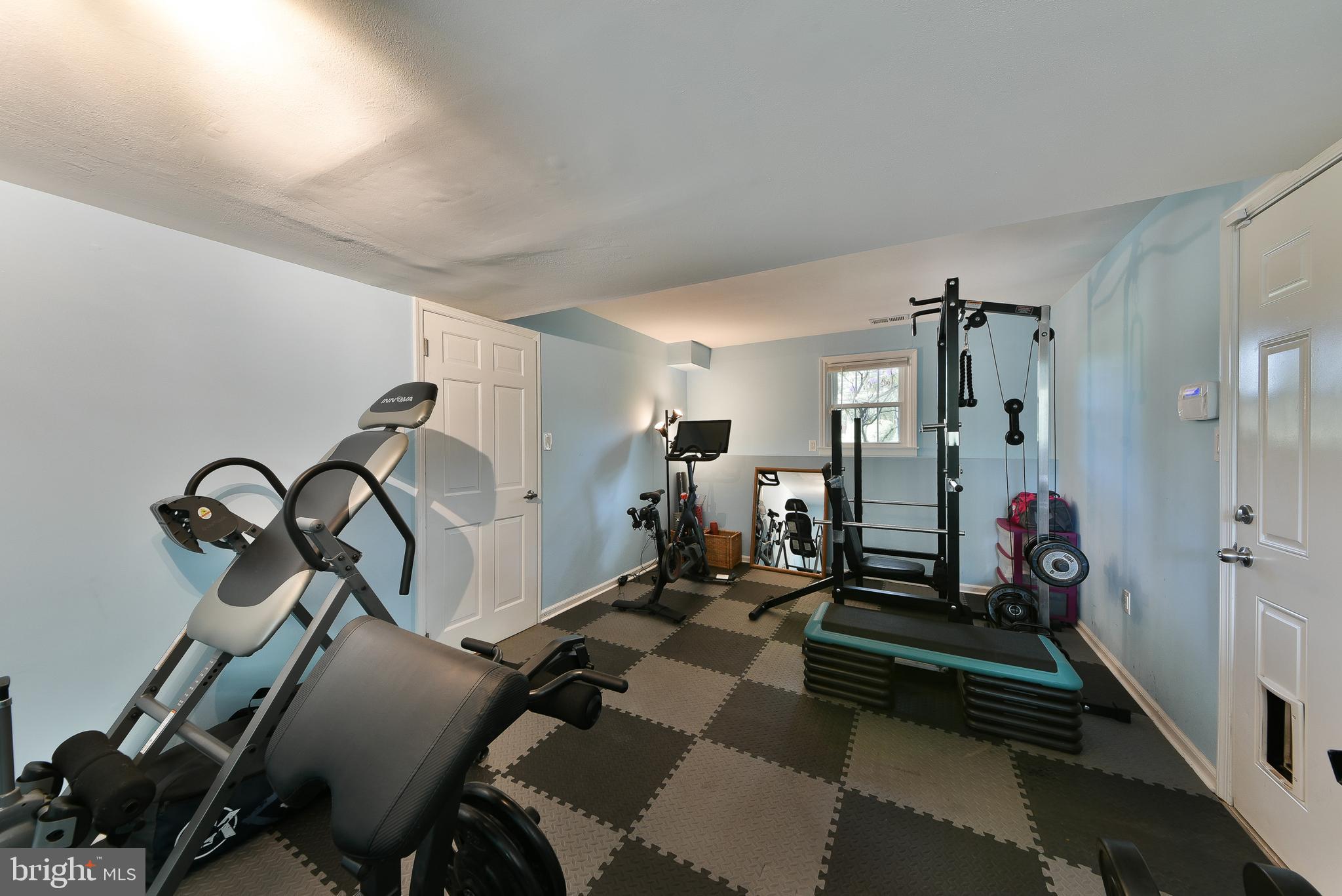 192 Bull Run Road Ewing, NJ 08638 - Photo 34 of 46 a view of a room with gym equipment