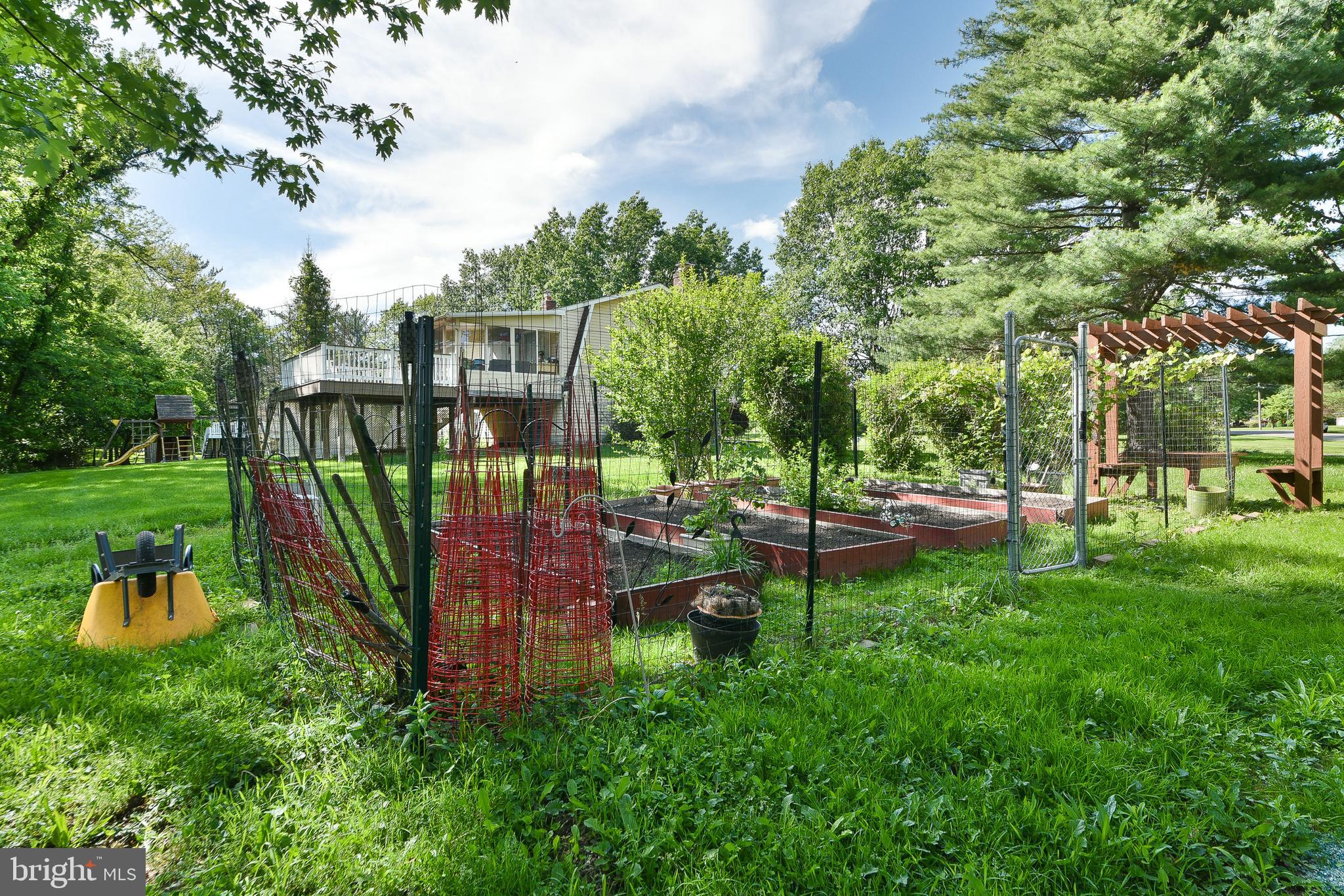 192 Bull Run Road Ewing, NJ 08638 - Photo 44 of 46 a view of a park with bench and a slide