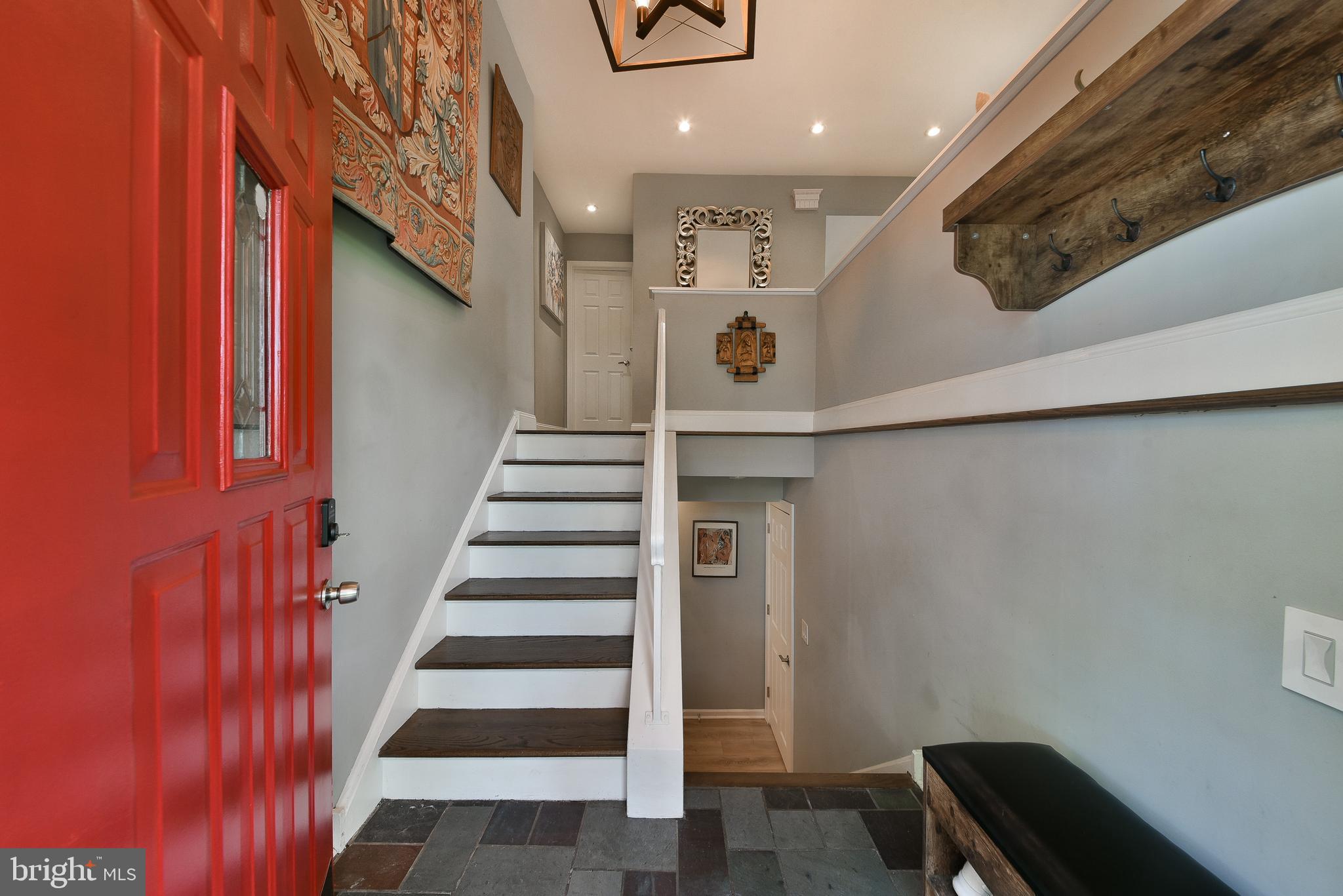 192 Bull Run Road Ewing, NJ 08638 - Photo 6 of 46 a view of entryway and hall with wooden floor