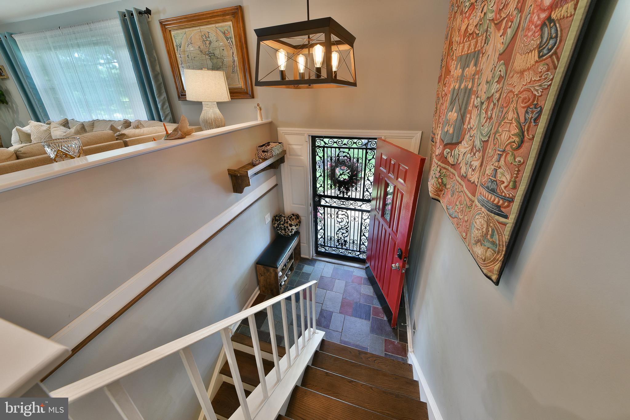 192 Bull Run Road Ewing, NJ 08638 - Photo 7 of 46 a view of staircase and door