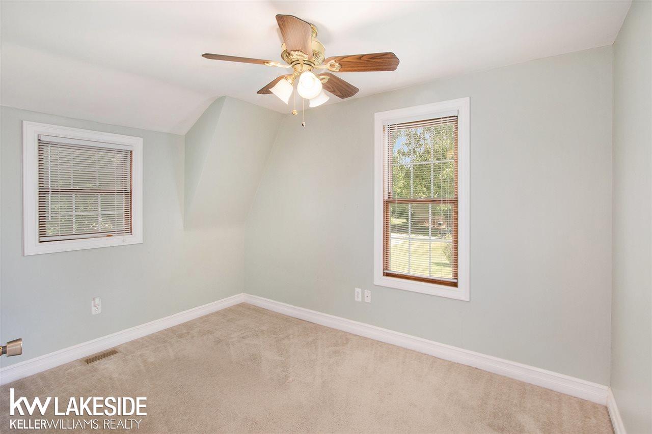 34344 Armada Ridge Road Richmond, MI 48062 - Photo 32 of 36 All the bedrooms are decent sized and have ceiling fans.