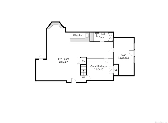 a picture of a room with a white wall and a white wall