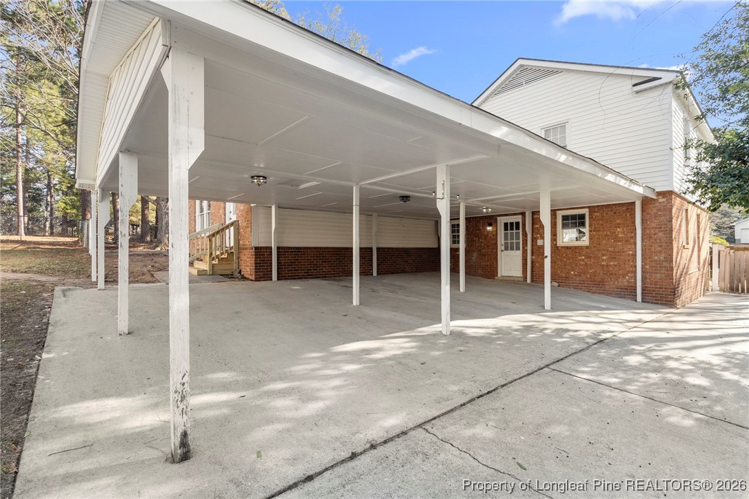 5434 Hampton Road Fayetteville, NC 28311 - Photo 38 of 45 a view of a house with a outdoor space