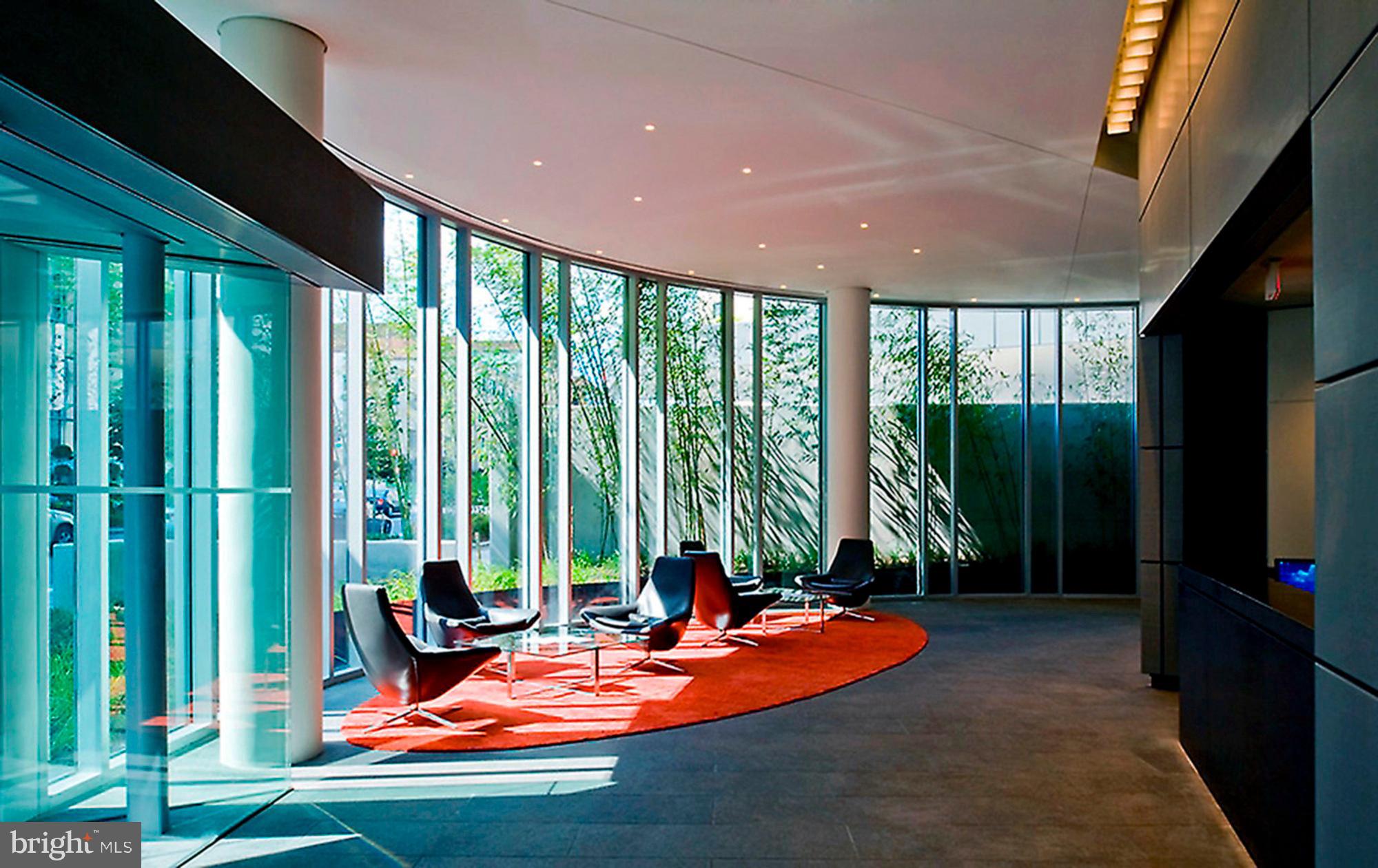 1177 22nd Street Northwest, Unit 6D Washington, DC 20037 - Photo 3 of 13 LOBBY w/ 24-HOUR CONCIERGE