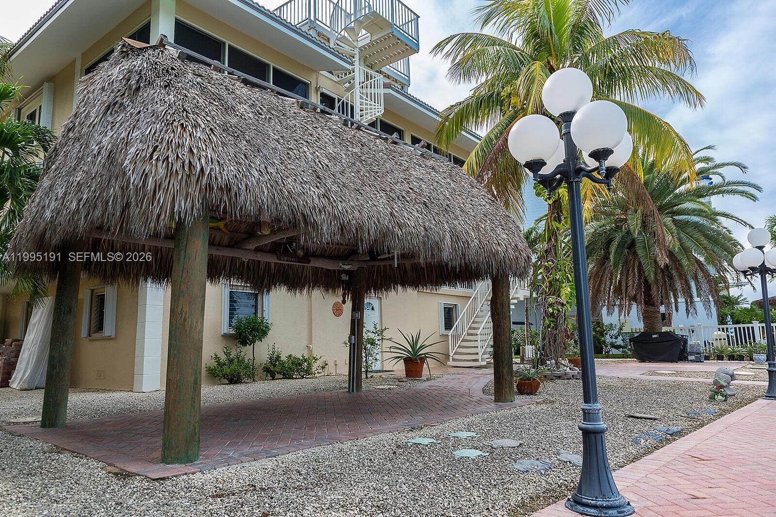 226 Corsair Road Marathon, FL 33050 - Photo 25 of 52 with Tiki Hut