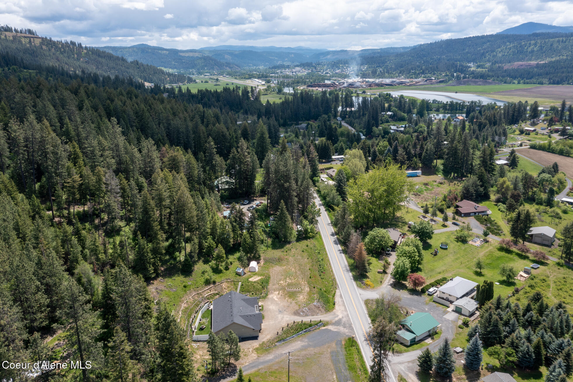 87705 State Highway 3 St. Maries, ID 83861 - Photo 34 of 48 Drone shot