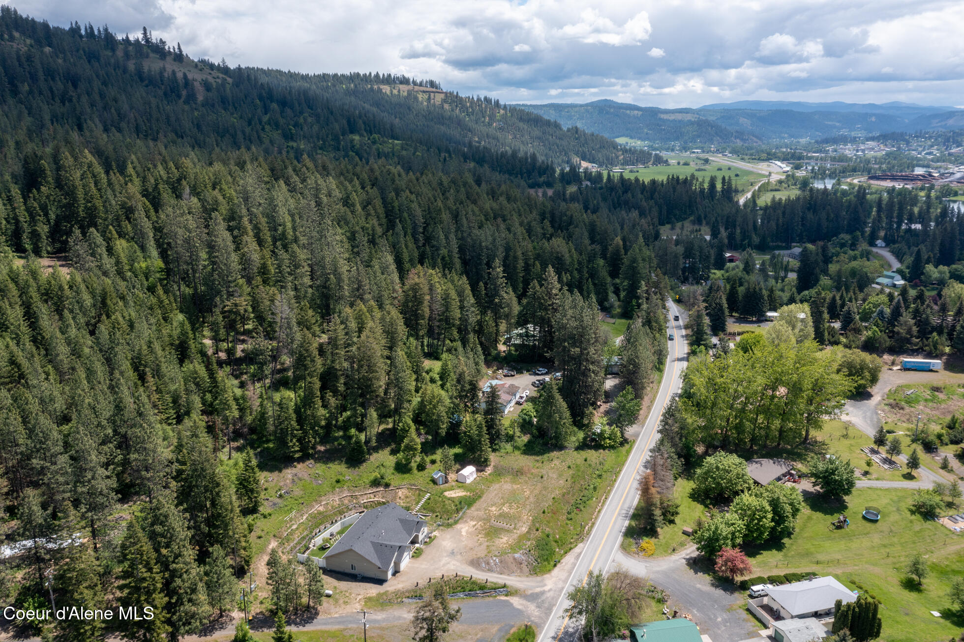 87705 State Highway 3 St. Maries, ID 83861 - Photo 35 of 48 Drone shot