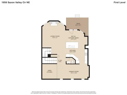 $635,000 | 1958 Saxon Valley Circle Northeast, Atlanta, GA 30319