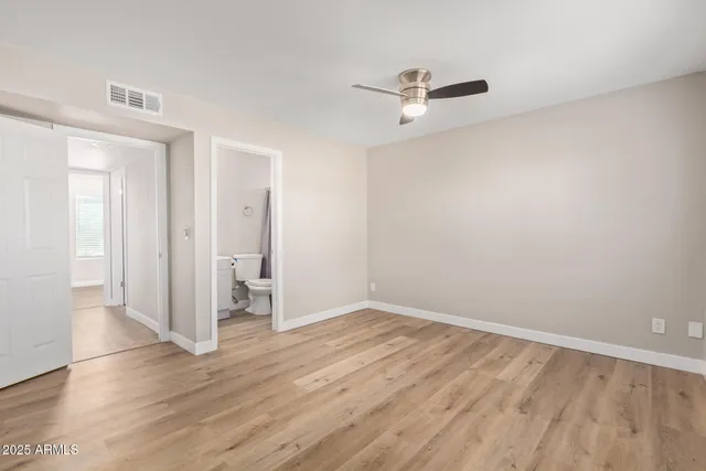 wooden floor in an empty room