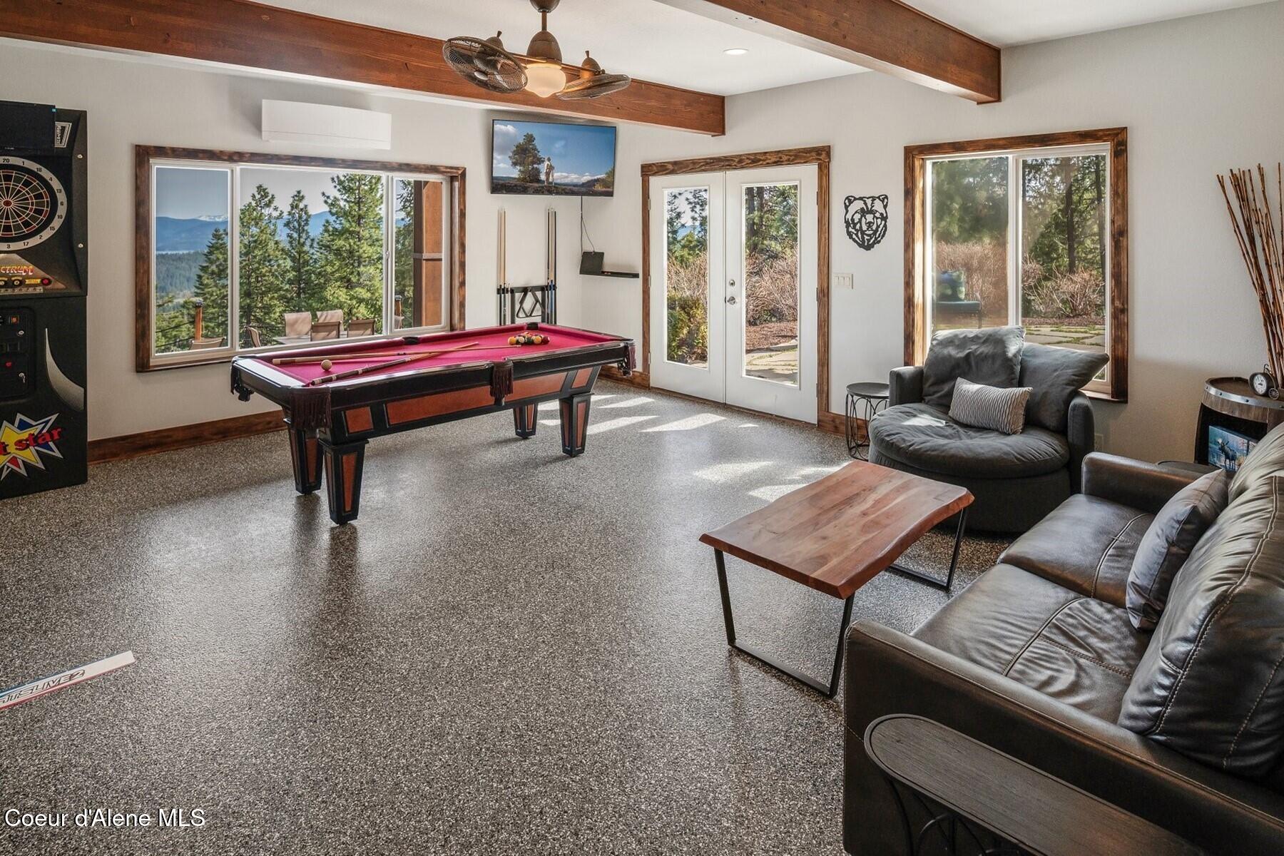 1238 North Reynolds Road Coeur D'Alene, ID 83814 - Photo 24 of 62 Game Room w walk out