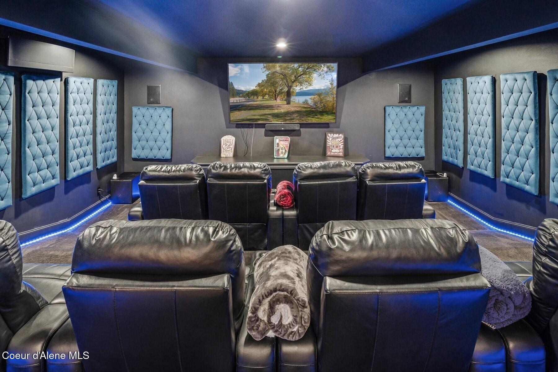 1238 North Reynolds Road Coeur D'Alene, ID 83814 - Photo 27 of 62 Huge theater room lower level