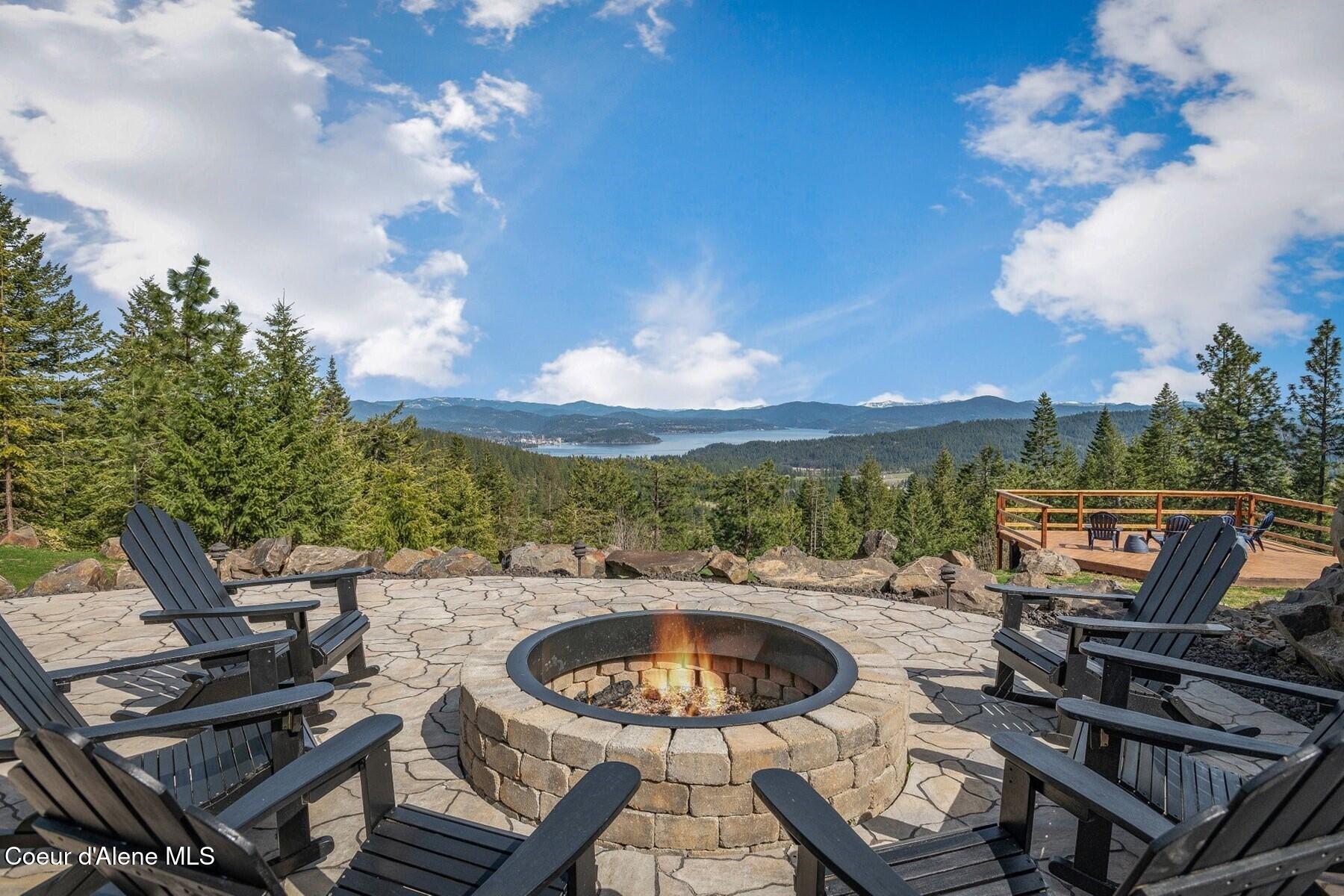 1238 North Reynolds Road Coeur D'Alene, ID 83814 - Photo 32 of 62 Custom built fire-pit