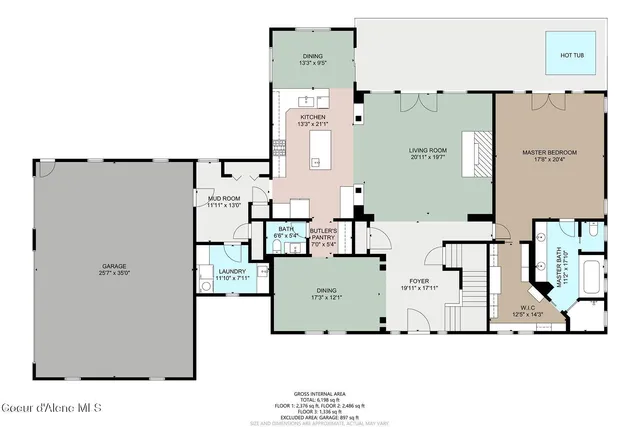 $2,899,900 | 1238 North Reynolds Road, Coeur D'Alene, ID 83814