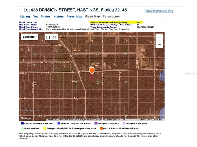 $35,999 | 428 Division Street, Hastings, FL 32145