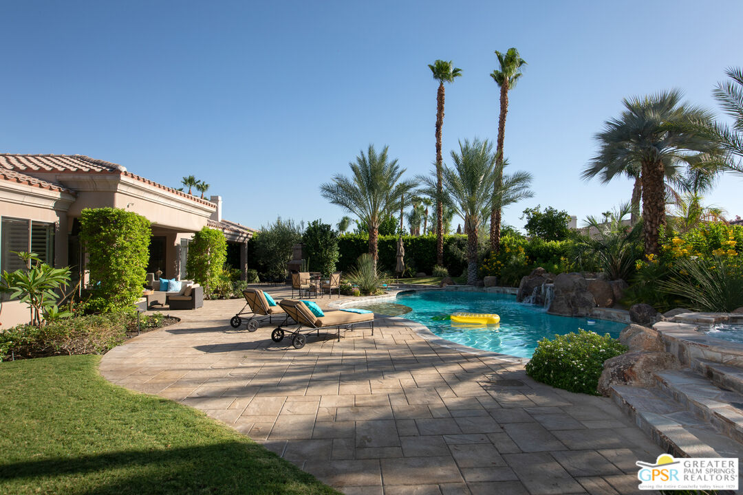 49880 Rancho San Felipe La Quinta, CA 92253 - Photo 38 of 47 a view of a park with swings and slides