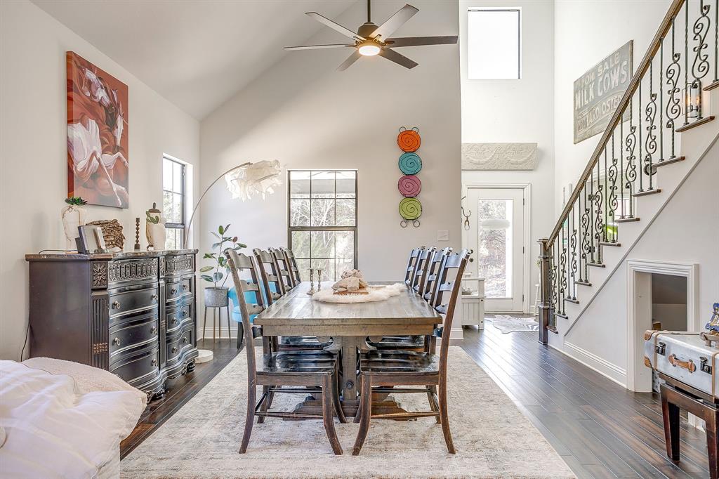 4920 Shining Star Trail Rio Vista, TX 76093 - Photo 13 of 40 a dining room with furniture and window