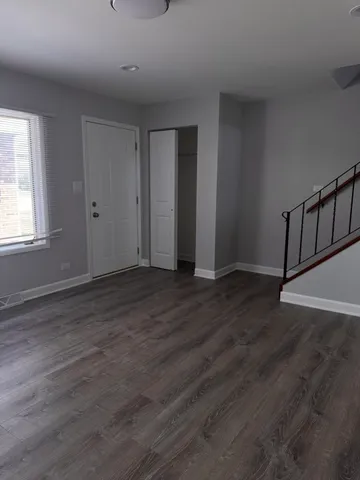 wooden floor in an empty room