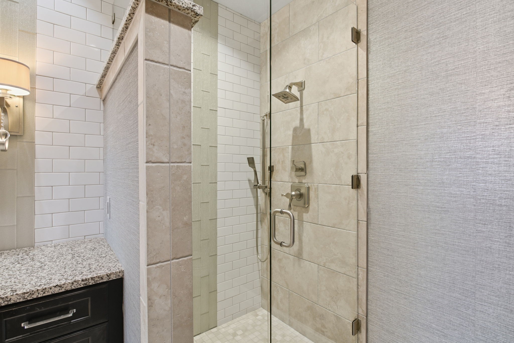 213 Bradshaw Road Lebanon, TN 37087 - Photo 29 of 65 a bathroom with a shower and a sink