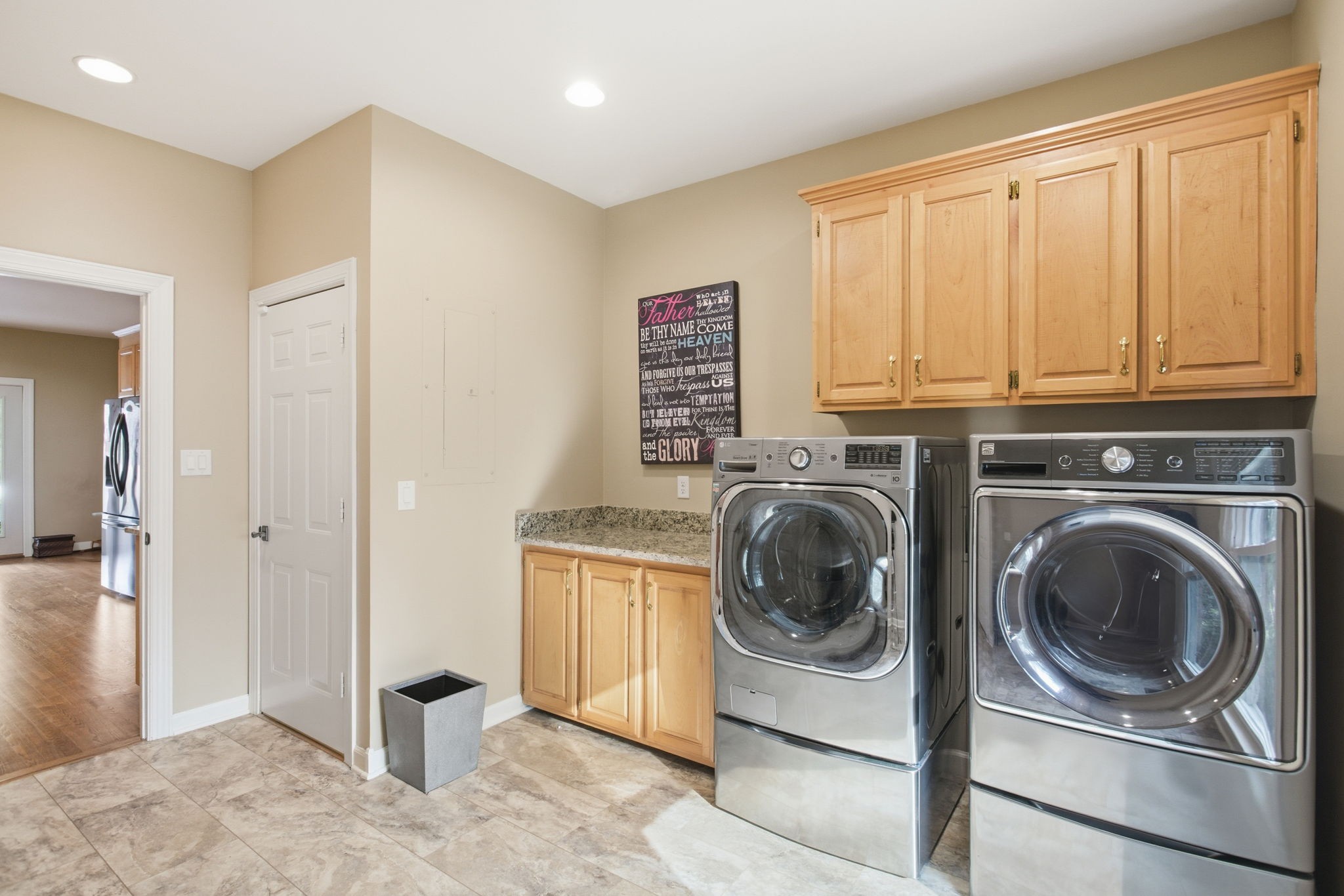 213 Bradshaw Road Lebanon, TN 37087 - Photo 45 of 65 a utility room with sink dryer and washer