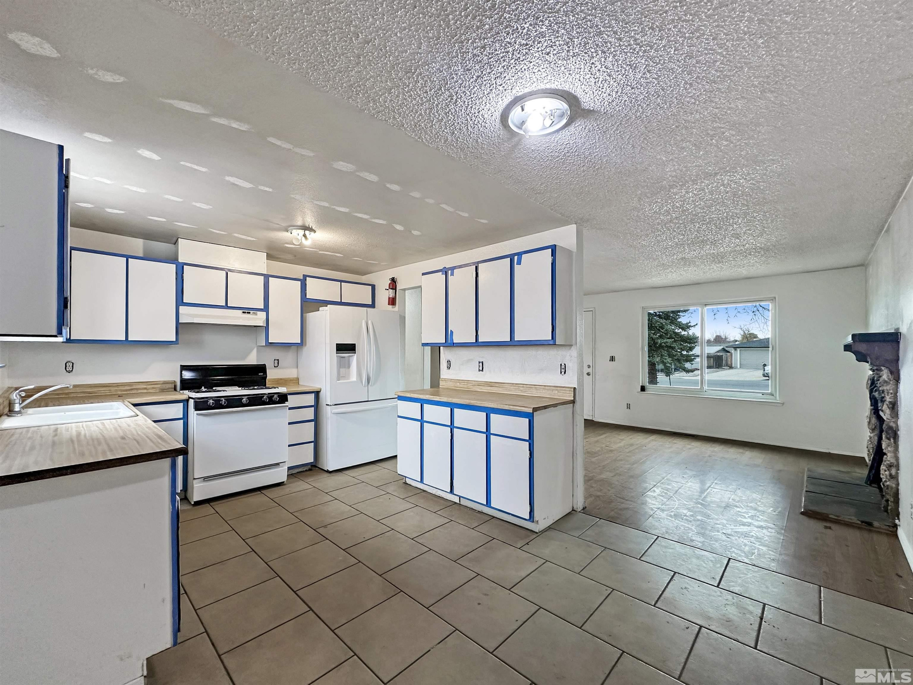 11019 Bornite Court Reno, NV 89506 - Photo 4 of 30 a kitchen with stainless steel appliances a stove a sink and a refrigerator